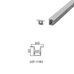 LED Housing Aluminium Profil Linear LED Strip LQT115B2 17mm x 13mm