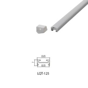 LED Housing Series Aluminium Profil Linear LED Strip LQT125 13mm x 7mm