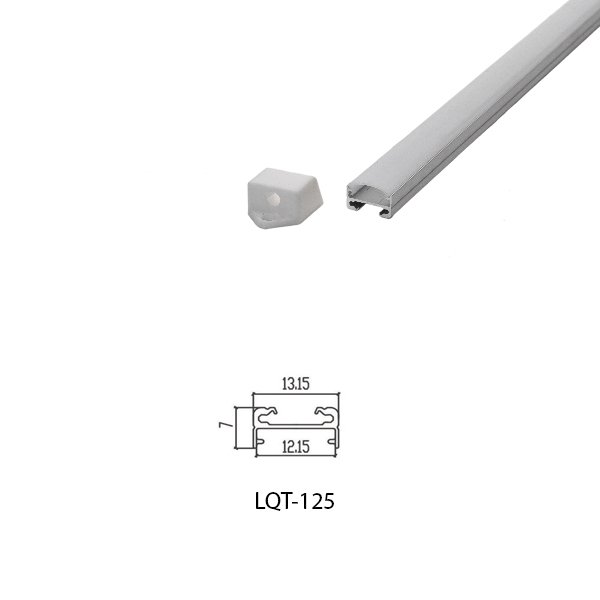 LED Housing Series Aluminium Profil Linear LED Strip LQT125 13mm x 7mm