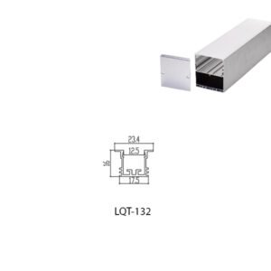 LED Housing Aluminium Profil Linear LED Strip LQT132 23mm x 16mm