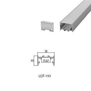 LED Housing Aluminium Profil Linear LED Strip LQT193 30mm x 20mm