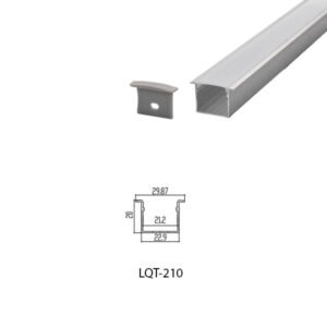 LED Housing Aluminium Profil Linear LED Strip LQT210 30mm x 20mm