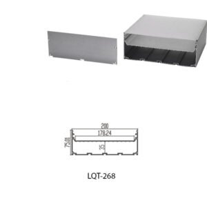 LED Housing Aluminium Profil Linear LED Strip LQT268 200mm x 75mm