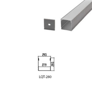 LED Housing Aluminium Profile Linear LED Strip LQT280 30mm x 30mm