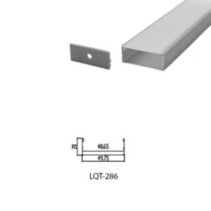 LED Housing Aluminium Profile Linear LED Strip LQT286 50mm x 20mm