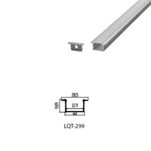 LED Housing Aluminium Profil Linear LED Strip LQT299 21mm x 10mm