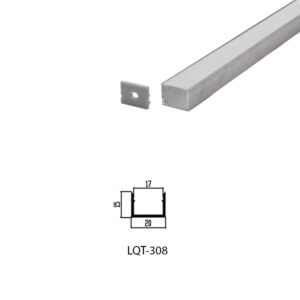 LED Housing Series Aluminium Profil Linear LED Strip LQT308 20mm x 15mm