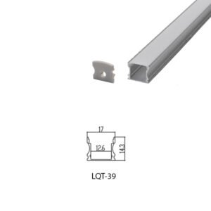 LED Housing Series Aluminium Profil Linear LED Strip LQT39 17mm x 14mm