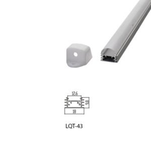 LED Housing Aluminium Profil Linear LED Strip LQT43 18mm x 10mm
