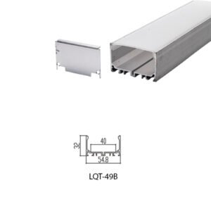 LED Housing Aluminium Profil Linear LED Strip LQT49B 55mm x 32mm