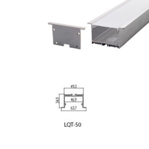 LED Housing Aluminium Profil Linear LED Strip LQT50 64mm x 35mm