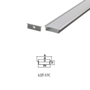 LED Housing Series Aluminium Profil Linear LED Strip LQT57C 36mm x 10mm