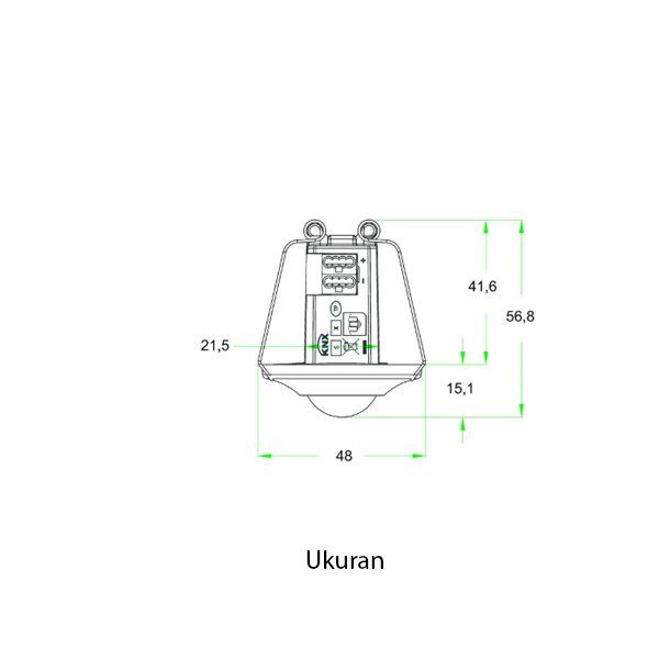 Theben Infrared Sensor Piccola P360 KNX 2099200 - Image 2