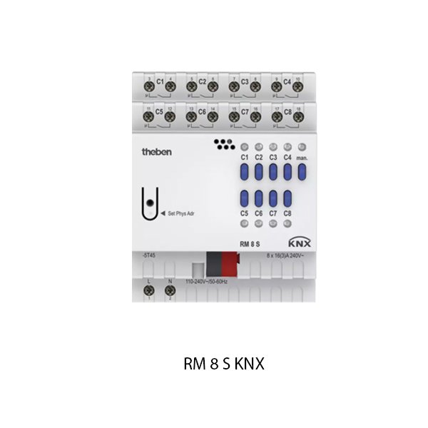 Theben Actuator Series RM 8 S KNX 4940220