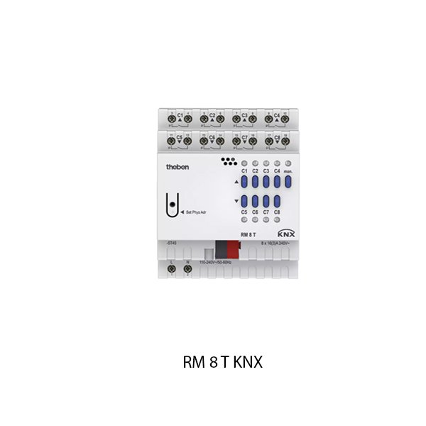 Theben Actuator Series RM 8 T KNX 4940200
