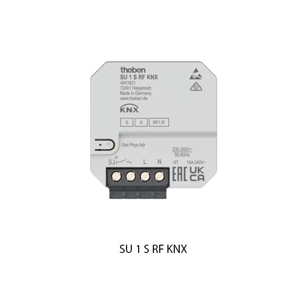 Theben Flush-Mounted Series SU 1 S RF KNX 4941621