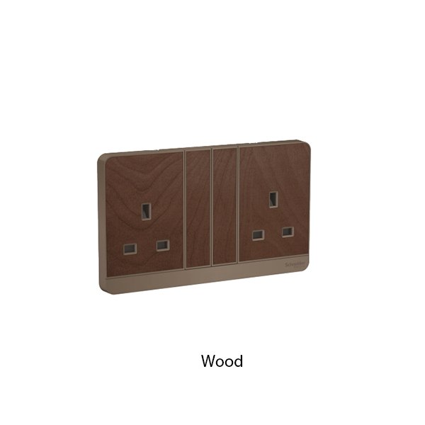 Schneider Avatar Stop Kontak 13A BS Ganda E8315 - Image 4