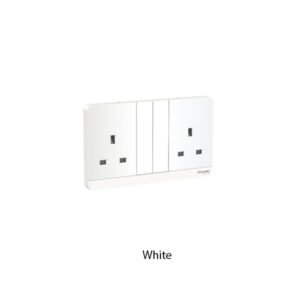 Schneider Avatar Stop Kontak 13A BS Ganda E8315