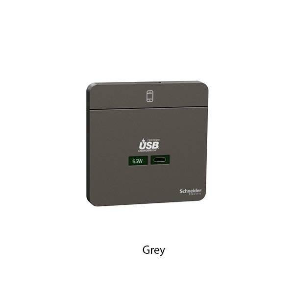 Schneider Avatar Socket USB Charger Type C E831USB65 - Image 2