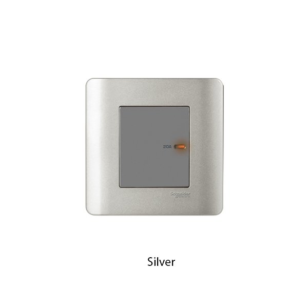 Schneider ZENcelo 20A Double Pole Neon E8431D20