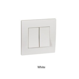 Schneider Vivace Saklar 2 Gang 1 Way KB321WEG3