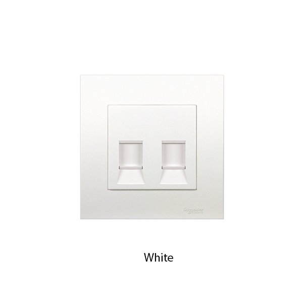 Schneider Vivace Keystone Wallplate Shuttered KB32RJK