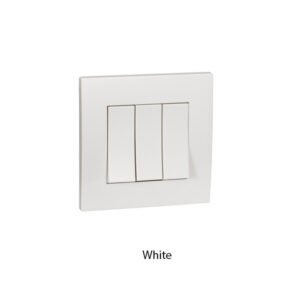 Schneider Vivace Saklar 3 Gang 1 Way KB331WEG3