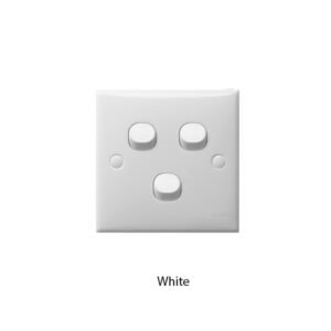 Schneider S Classic 3 Gang 1 Way E3312ARWEG3