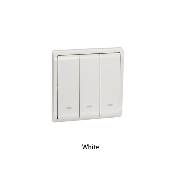 Schneider Pieno 3 Gang 2 Way Fluorescent Locator E8233L2F