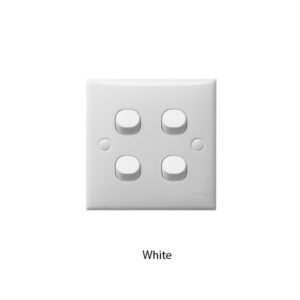 Schneider S Classic 4 Gang 1 Way E3412ARWEG3