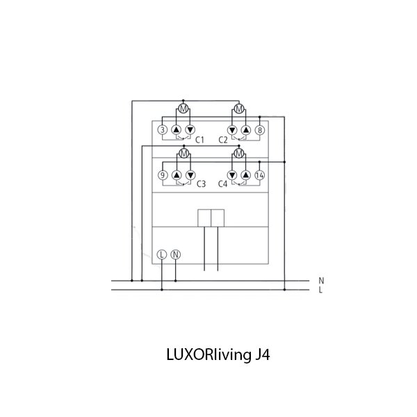 Theben Actuator Series LUXORliving J4 4800450 - Image 2