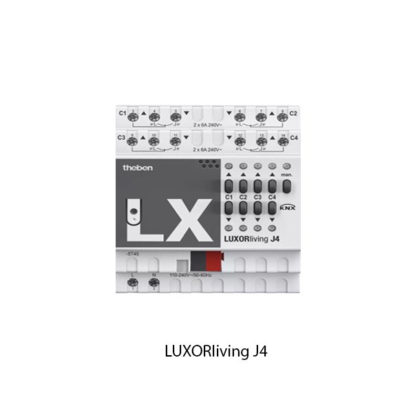 Theben Actuator Series LUXORliving J4 4800450