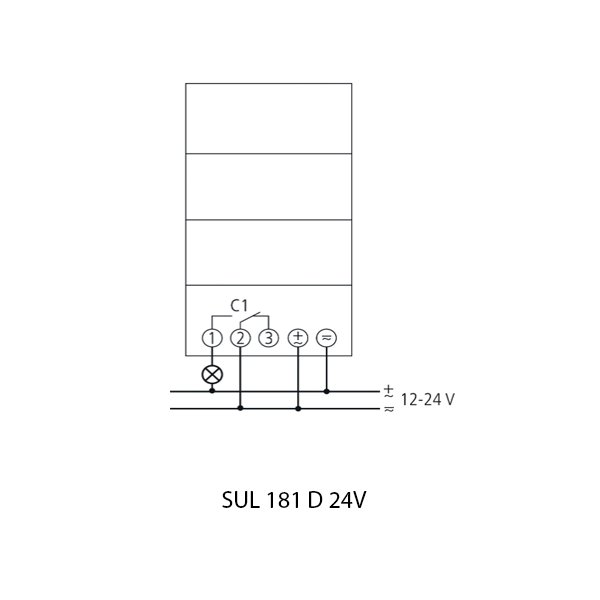 Theben Analog Time Switch Series SUL 181 D 24V 1814011 - Image 2