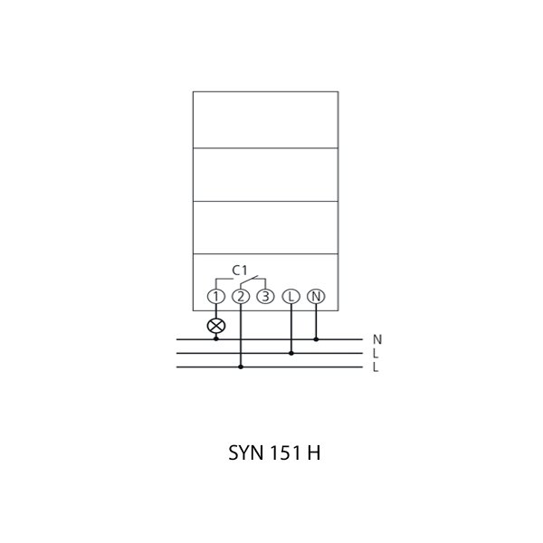 Theben Analog Time Switch Series SYN 151 H 1510011 - Image 2