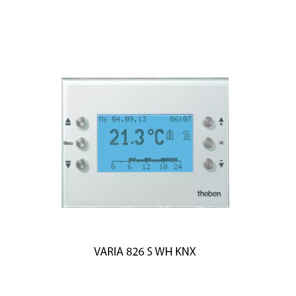 Theben HVAC Controller VARIA 826 S WH KNX 8269210