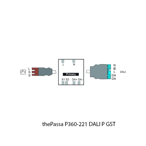 Theben Infrared Sensor thePassa P360 221 DALI P GST 2010314 - Image 3