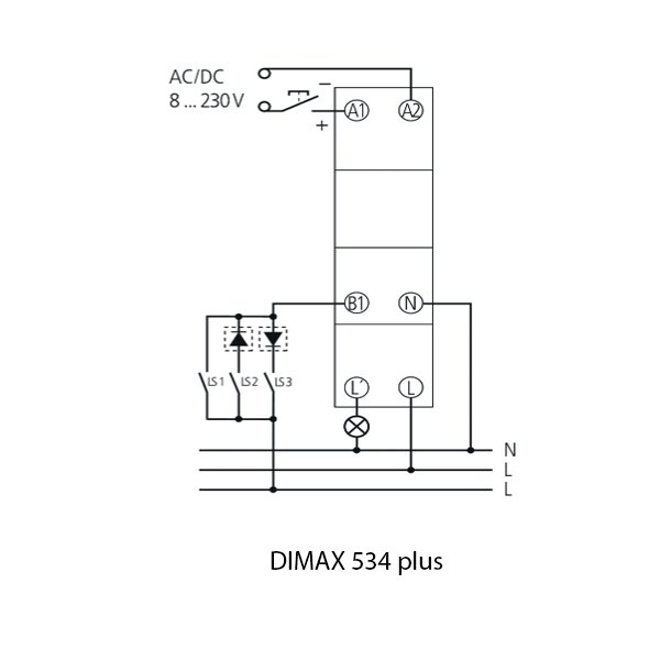 Theben Dimmer Series DIMAX 534 plus 5340001 - Image 2
