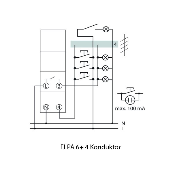 Theben Staircase Timer Series ELPA 6 PLUS 0060003 - Image 3