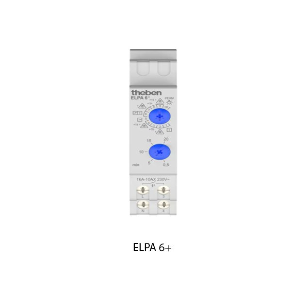 Theben Staircase Timer Series ELPA 6 PLUS 0060003