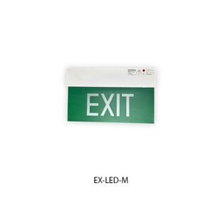 Powercraft EX LED M SLIMLINE LED EXIT Logo