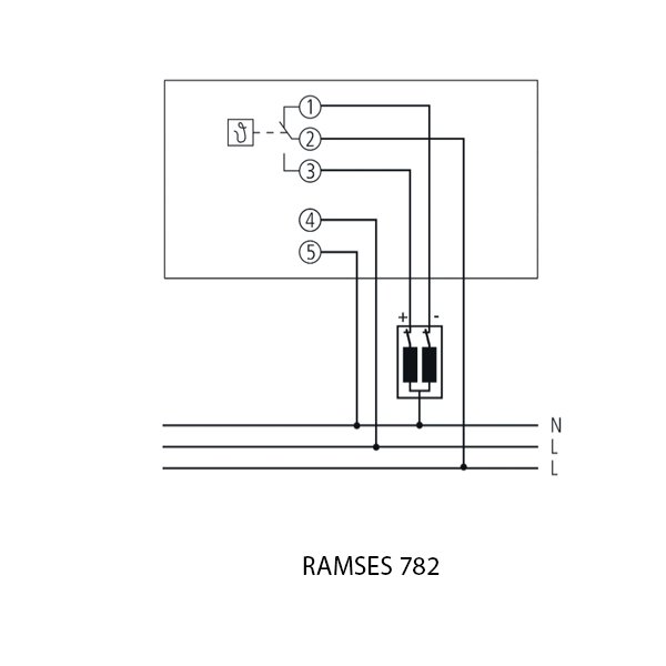 Theben Clock Thermostat Series RAMSES 782 7820030 - Image 3