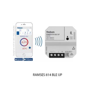 Theben Clock Thermostat Digital Series RAMSES 814 BLE UP 8140150