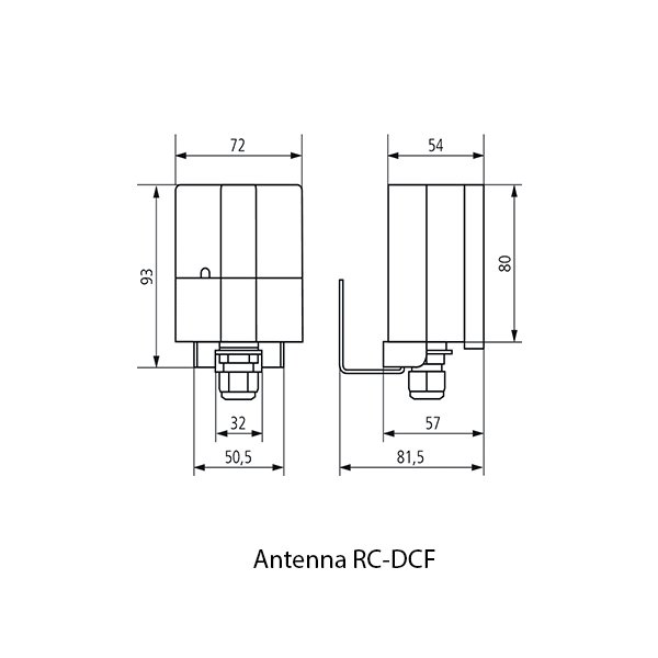 Theben Time Control Antenna RC DCF 9070410 - Image 2