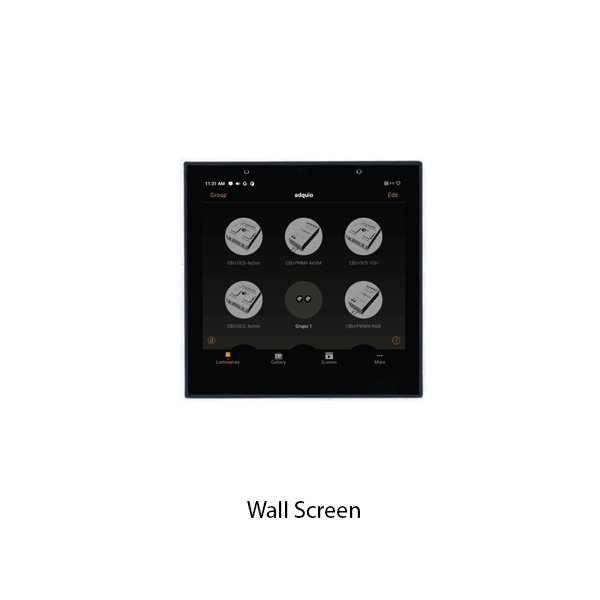 Casambi Panel Kontrol Interface 4 inch Black