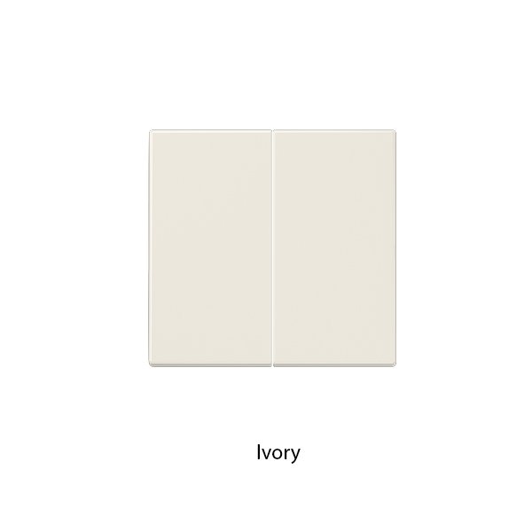 JUNG Switch Series LS 995 Plastic Rocker 2 Gang Plastic - Image 3