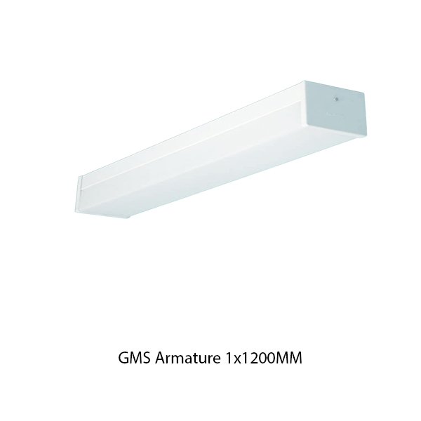 Luzquatro Armature Housing TL T8 GMS 1x1200MM