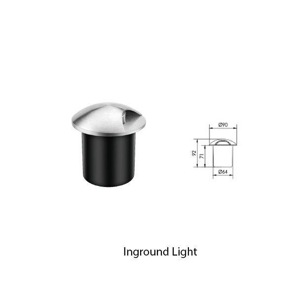 Luzquatro LED Inground Light 3W SL2104A