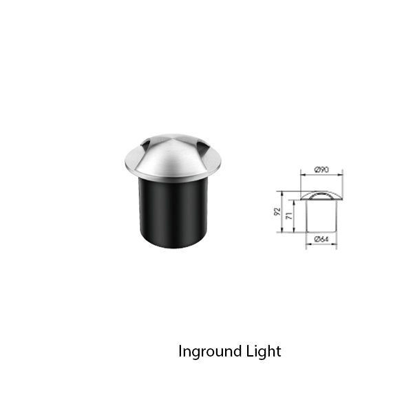 Luzquatro LED Inground Light 3W SL2104B