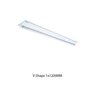 Luzquatro V Shape Armature Housing TL T8 1x1200MM