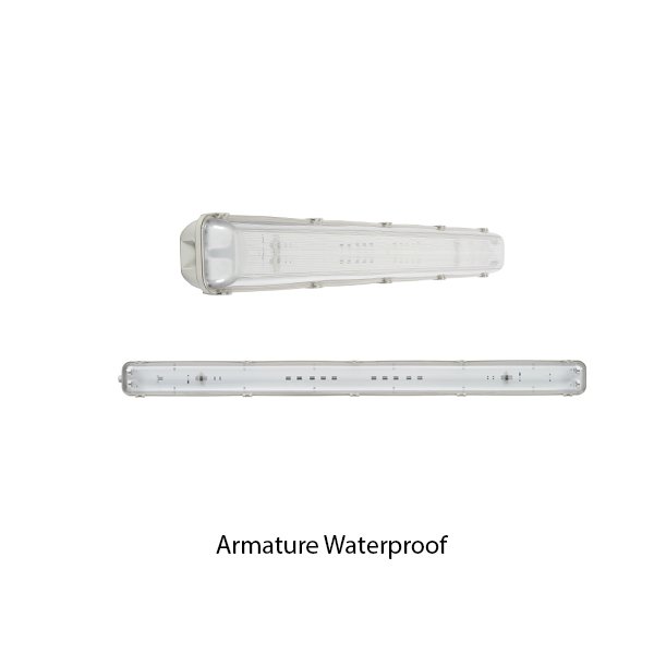 Luzquatro Armature Waterproof Housing 2x1200MM